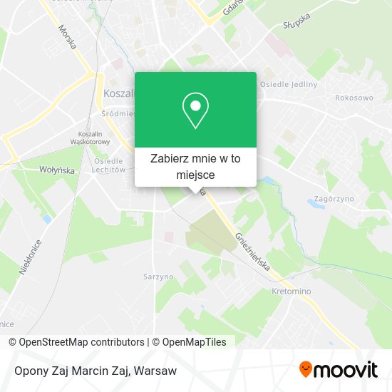 Mapa Opony Zaj Marcin Zaj