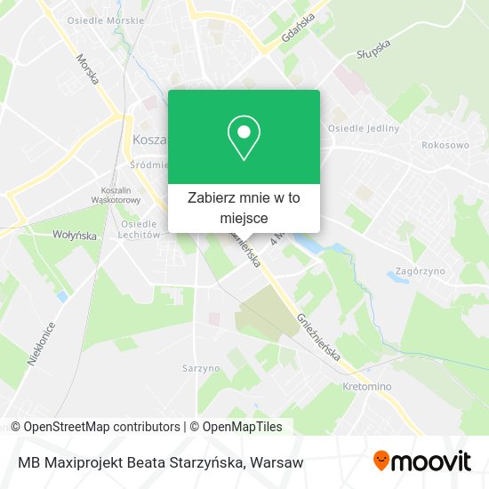 Mapa MB Maxiprojekt Beata Starzyńska