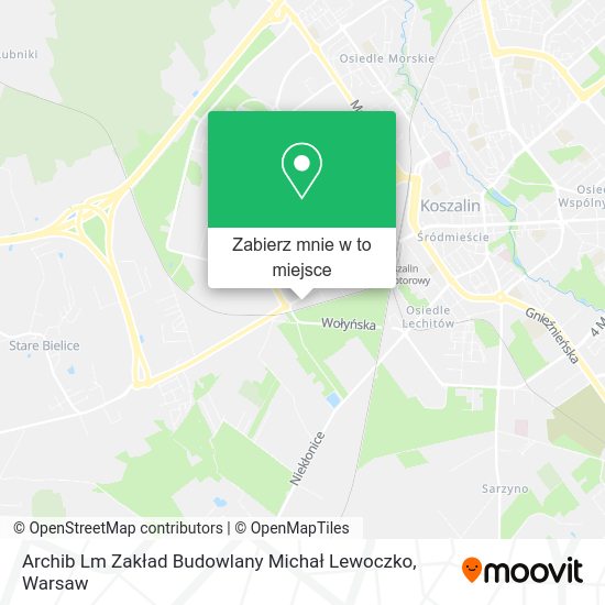 Mapa Archib Lm Zakład Budowlany Michał Lewoczko