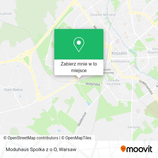 Mapa Moduhaus Spolka z o O