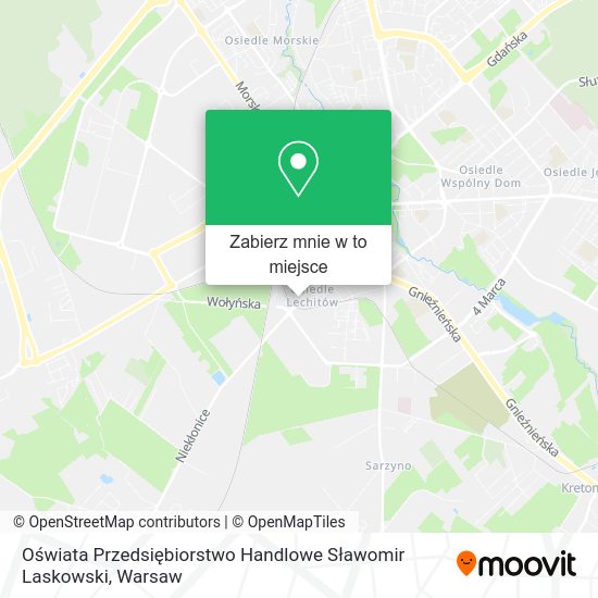 Mapa Oświata Przedsiębiorstwo Handlowe Sławomir Laskowski