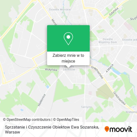 Mapa Sprzatanie i Czyszczenie Obiektow Ewa Sozanska