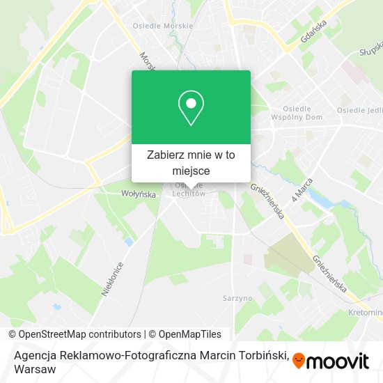 Mapa Agencja Reklamowo-Fotograficzna Marcin Torbiński