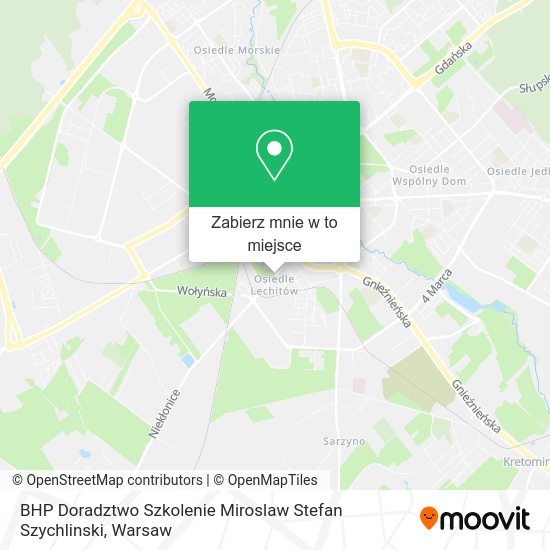 Mapa BHP Doradztwo Szkolenie Miroslaw Stefan Szychlinski