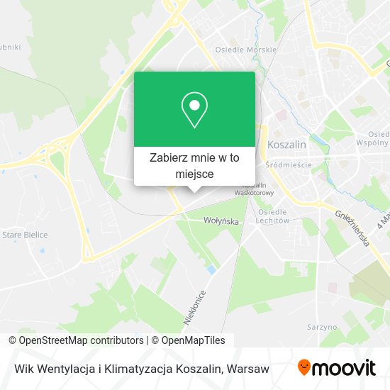 Mapa Wik Wentylacja i Klimatyzacja Koszalin