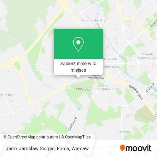 Mapa Jarex Jarosław Siergiej Firma