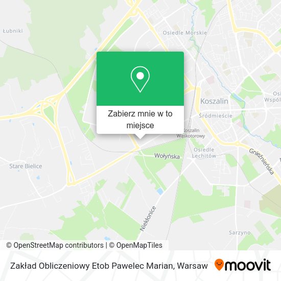 Mapa Zakład Obliczeniowy Etob Pawelec Marian