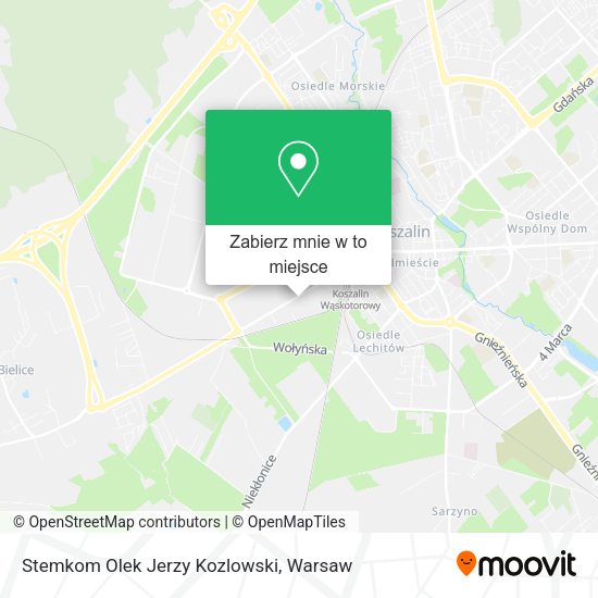 Mapa Stemkom Olek Jerzy Kozlowski