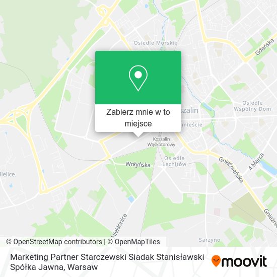 Mapa Marketing Partner Starczewski Siadak Stanisławski Spółka Jawna