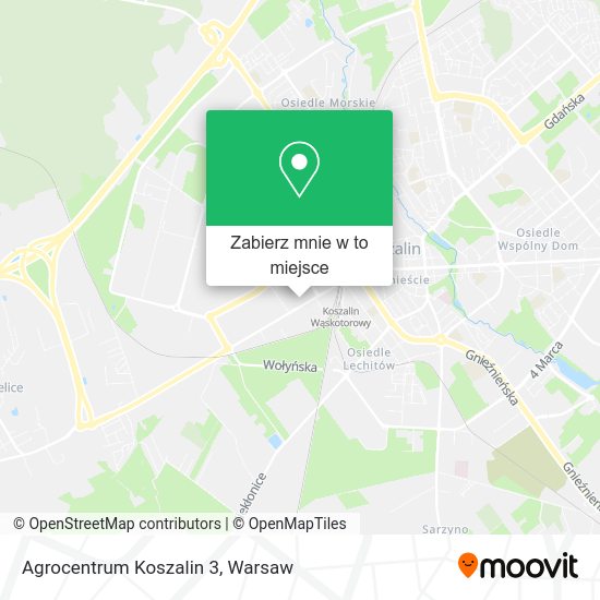 Mapa Agrocentrum Koszalin 3