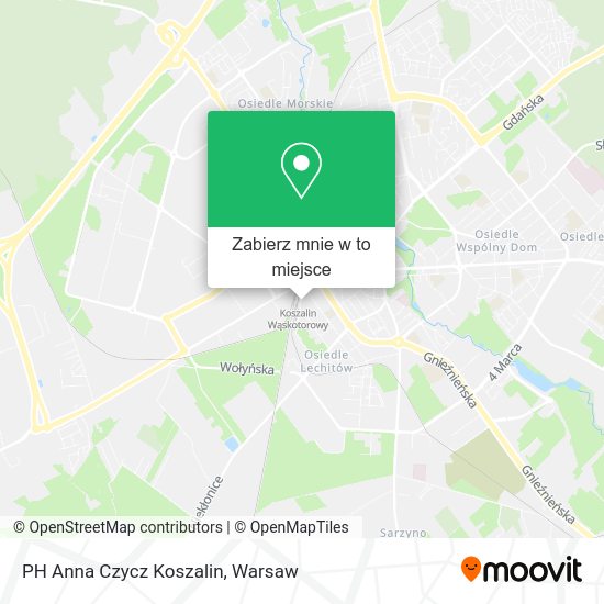 Mapa PH Anna Czycz Koszalin