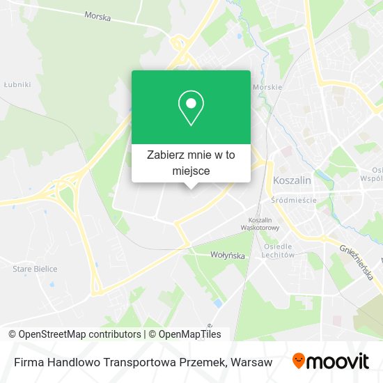 Mapa Firma Handlowo Transportowa Przemek