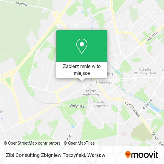 Mapa Zibi Consulting Zbigniew Toczyński