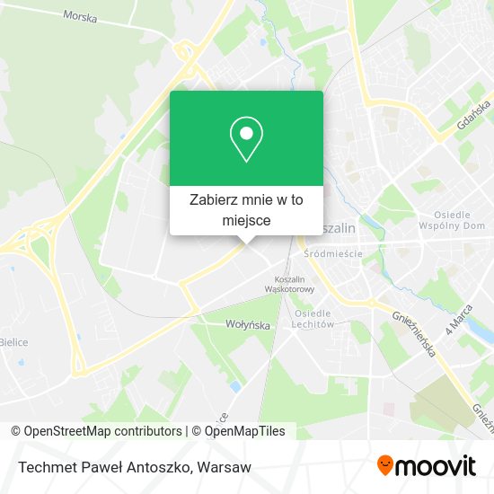 Mapa Techmet Paweł Antoszko