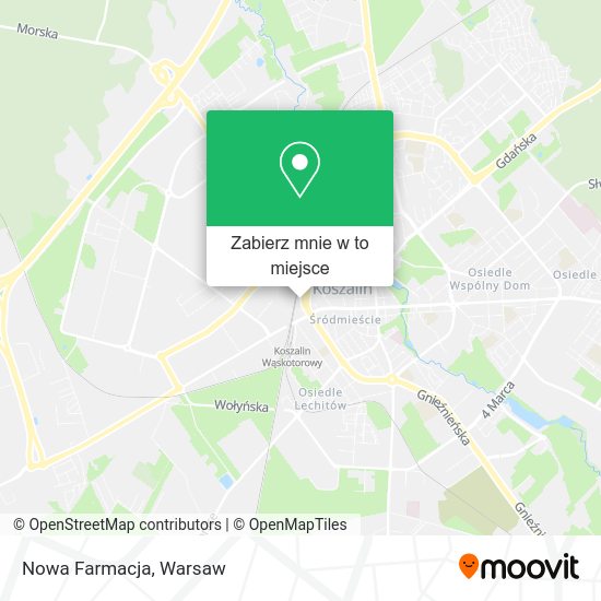 Mapa Nowa Farmacja