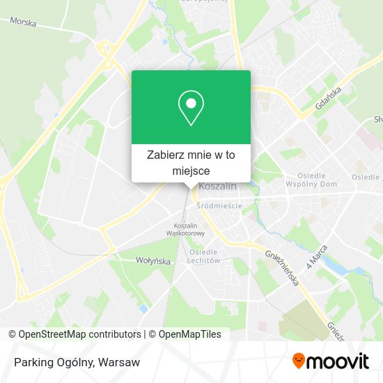 Mapa Parking Ogólny