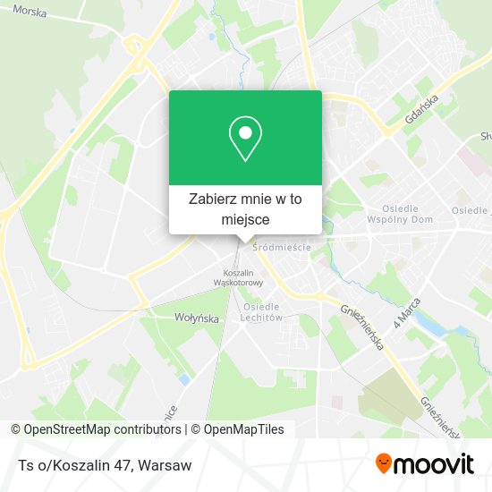 Mapa Ts o/Koszalin 47