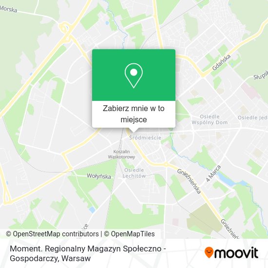 Mapa Moment. Regionalny Magazyn Społeczno - Gospodarczy