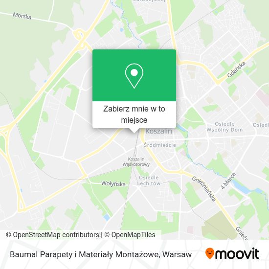 Mapa Baumal Parapety i Materiały Montażowe