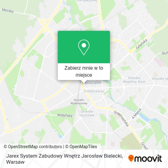 Mapa Jarex System Zabudowy Wnętrz Jarosław Bielecki