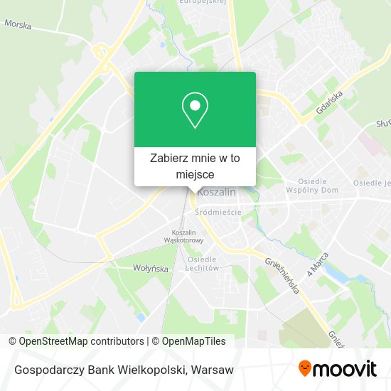 Mapa Gospodarczy Bank Wielkopolski