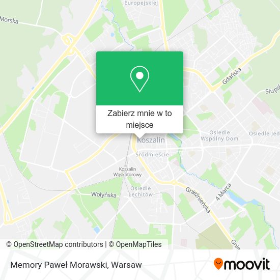 Mapa Memory Paweł Morawski