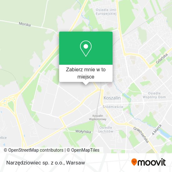 Mapa Narzędziowiec sp. z o.o.