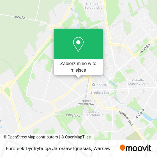 Mapa Europiek Dystrybucja Jarosław Ignasiak