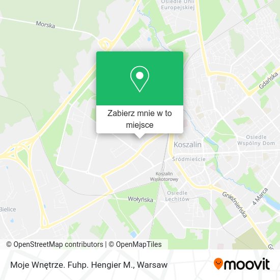 Mapa Moje Wnętrze. Fuhp. Hengier M.