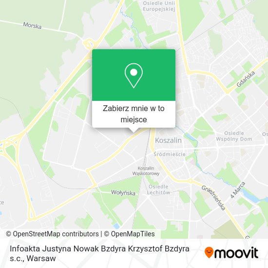 Mapa Infoakta Justyna Nowak Bzdyra Krzysztof Bzdyra s.c.