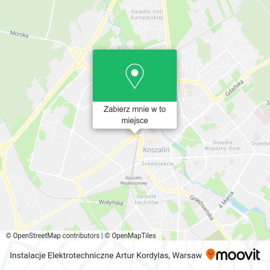 Mapa Instalacje Elektrotechniczne Artur Kordylas