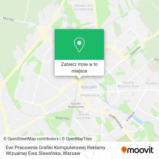 Mapa Ewi Pracownia Grafiki Komputerowej Reklamy Wizualnej Ewa Sławińska