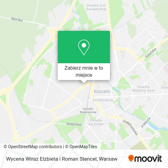 Mapa Wycena Wiraz Elzbieta i Roman Stencel