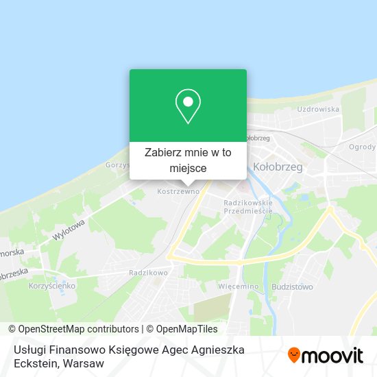 Mapa Usługi Finansowo Księgowe Agec Agnieszka Eckstein