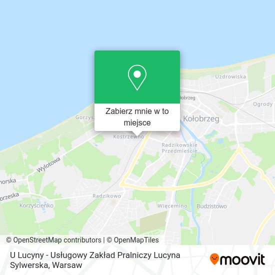 Mapa U Lucyny - Usługowy Zakład Pralniczy Lucyna Sylwerska