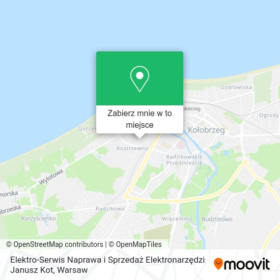 Mapa Elektro-Serwis Naprawa i Sprzedaż Elektronarzędzi Janusz Kot