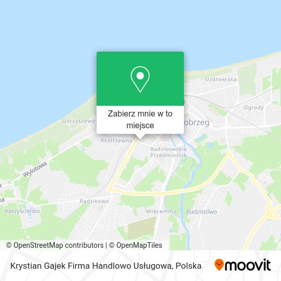 Mapa Krystian Gajek Firma Handlowo Usługowa