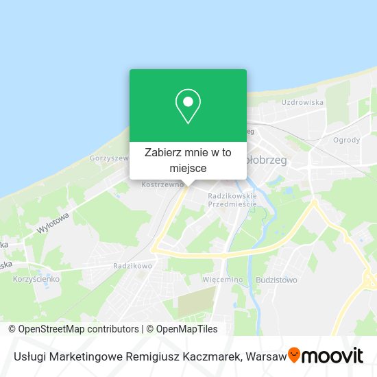 Mapa Usługi Marketingowe Remigiusz Kaczmarek