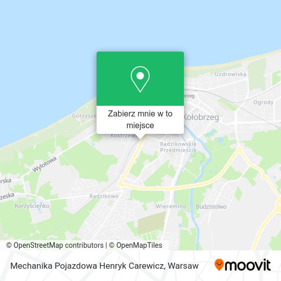 Mapa Mechanika Pojazdowa Henryk Carewicz