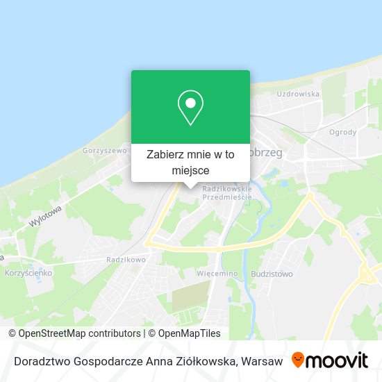 Mapa Doradztwo Gospodarcze Anna Ziółkowska