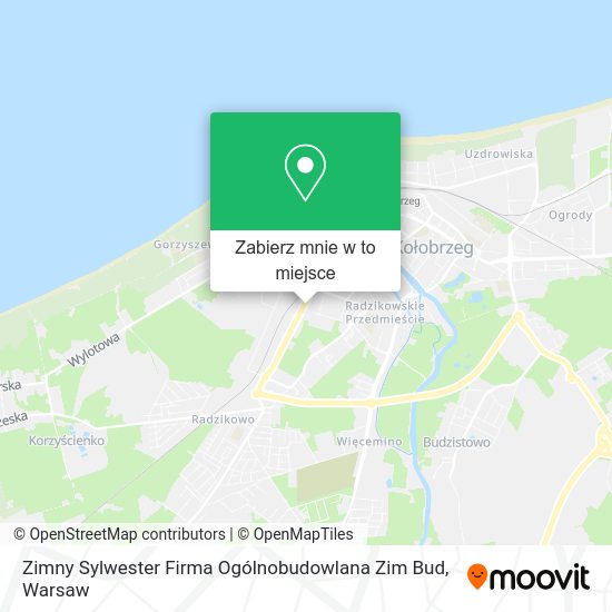 Mapa Zimny Sylwester Firma Ogólnobudowlana Zim Bud