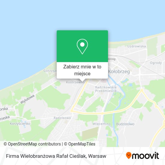 Mapa Firma Wielobranżowa Rafał Cieślak