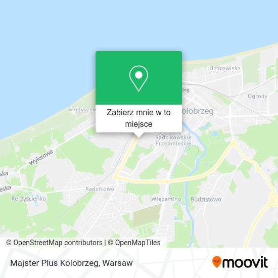 Mapa Majster Plus Kolobrzeg