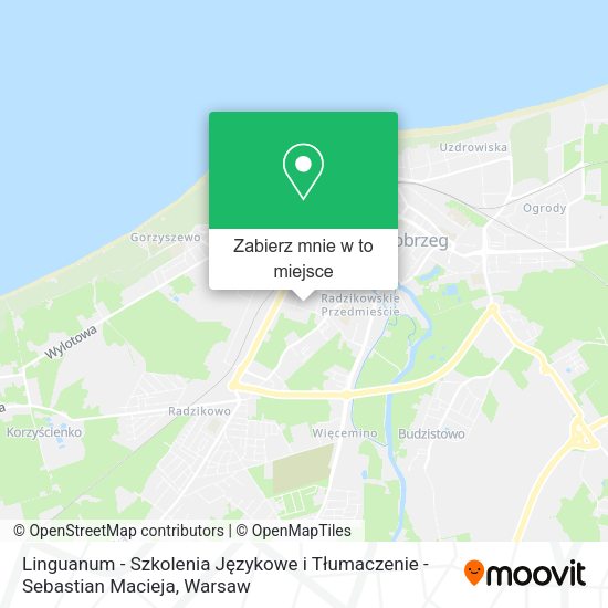 Mapa Linguanum - Szkolenia Językowe i Tłumaczenie - Sebastian Macieja