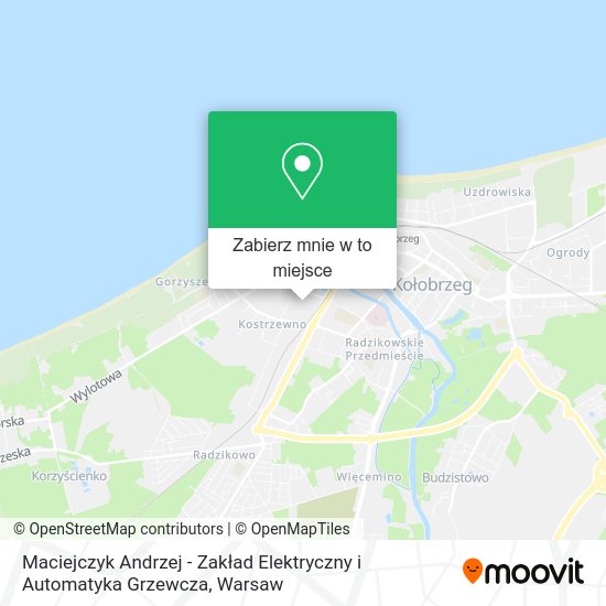 Mapa Maciejczyk Andrzej - Zakład Elektryczny i Automatyka Grzewcza