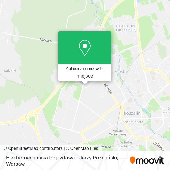 Mapa Elektromechanika Pojazdowa - Jerzy Poznański