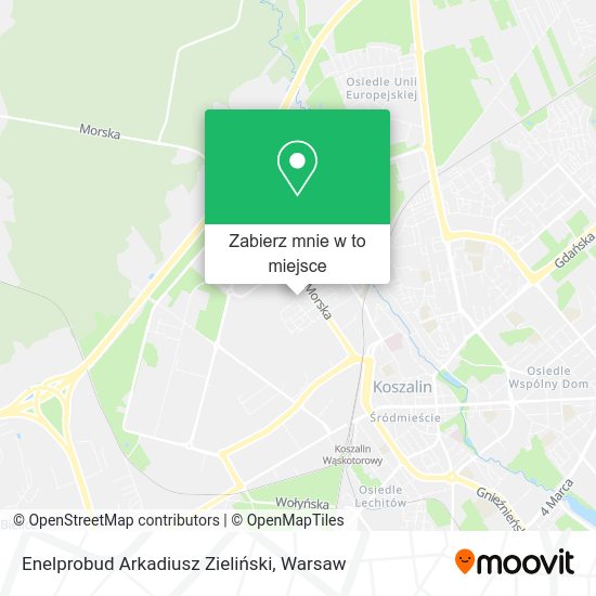 Mapa Enelprobud Arkadiusz Zieliński