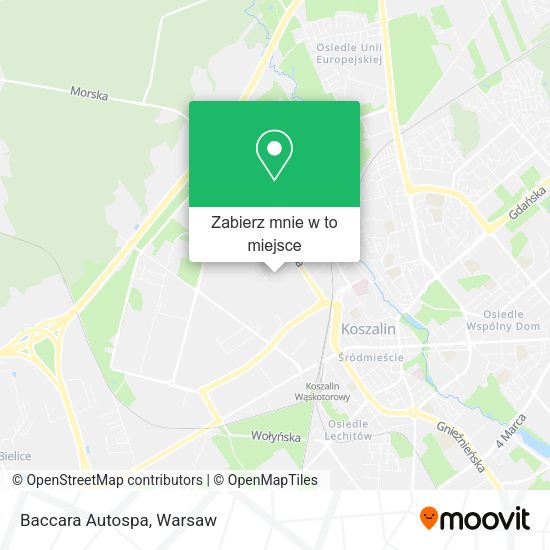 Mapa Baccara Autospa