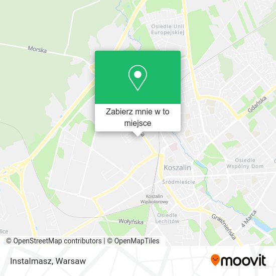 Mapa Instalmasz