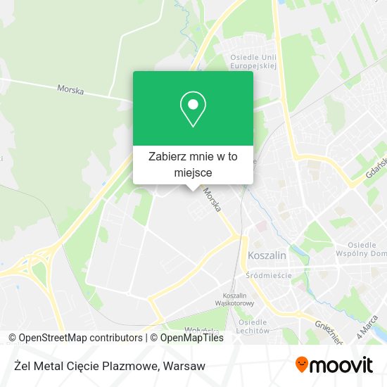 Mapa Żel Metal Cięcie Plazmowe